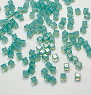 Swarovski Bead 5601 - 4mm, Pacific Opal (390), 12pcs