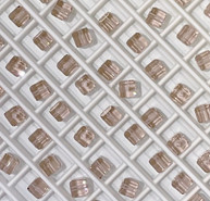 Swarovski Bead 5601 - 4mm, Vintage Rose (319), 12pcs