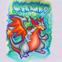 Charizard Airbrush Shirt