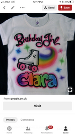 Custom Roller Skate Shirt