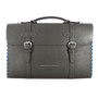 Anchor & Crew Large Falcon Grey Rufford Leather and Rope Briefcase