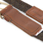 Anchor & Crew Country Brown Harris Tweed Calway Leather and Nickel Belt