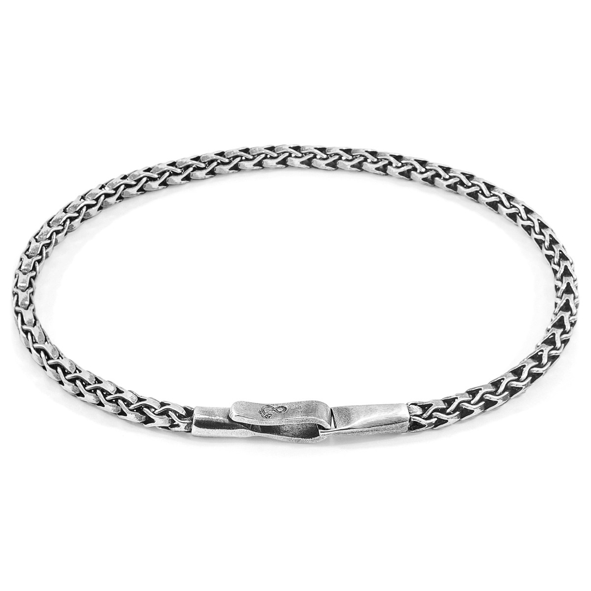 Bowspirit Sail Silver Chain Bracelet