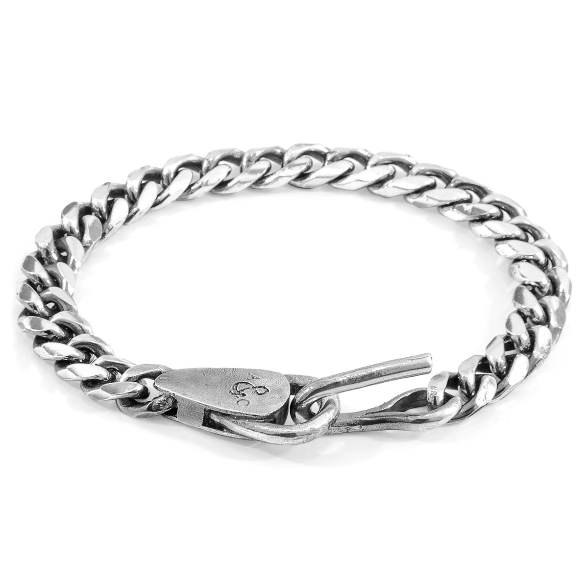 Anchor & Crew Pembroke Mooring Silver Chain Bracelet