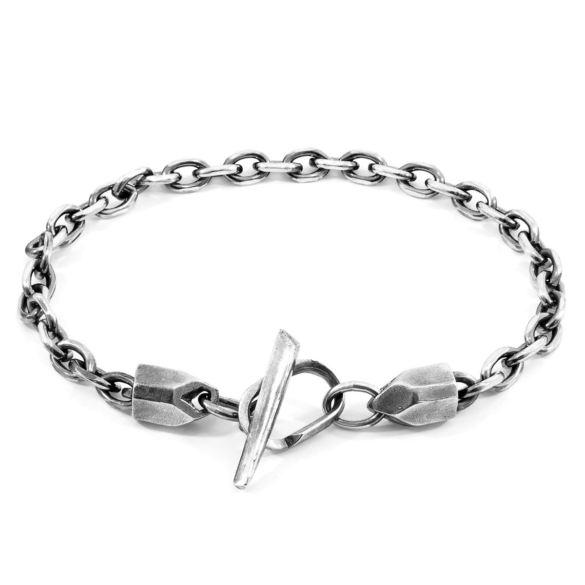 Halyard Skipper Silver Chain Bracelet