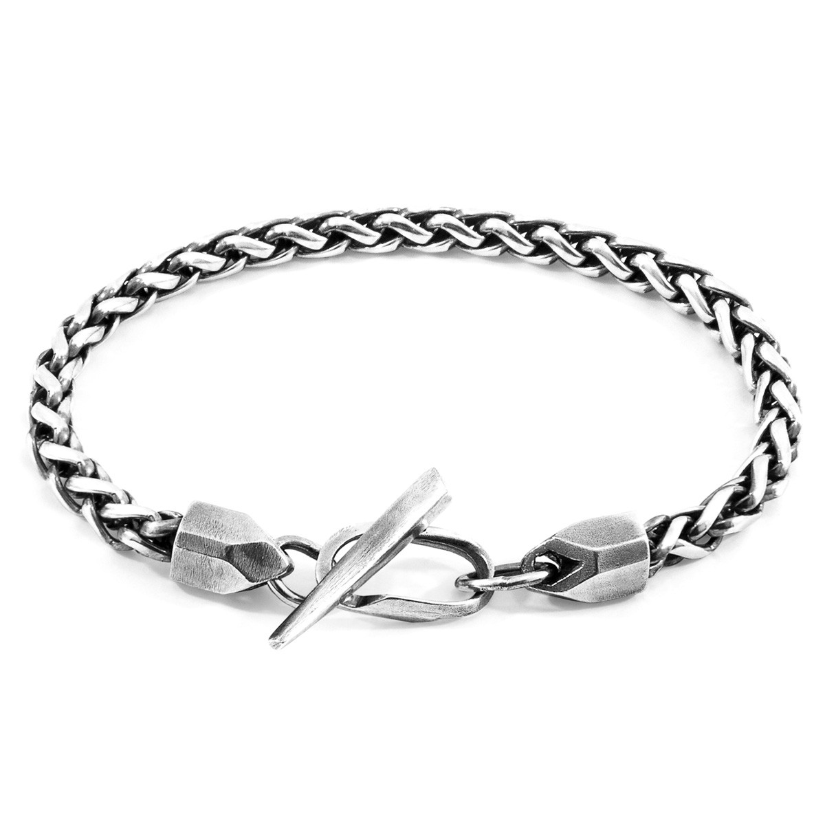 Staysail Skipper Silver Chain Bracelet