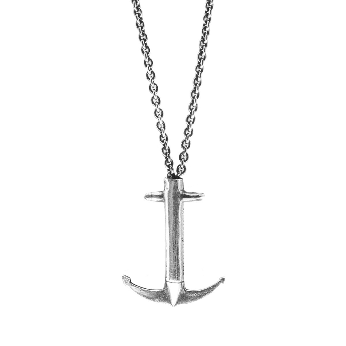 Anchor & Crew Admiral Signature Silver Necklace Pendant