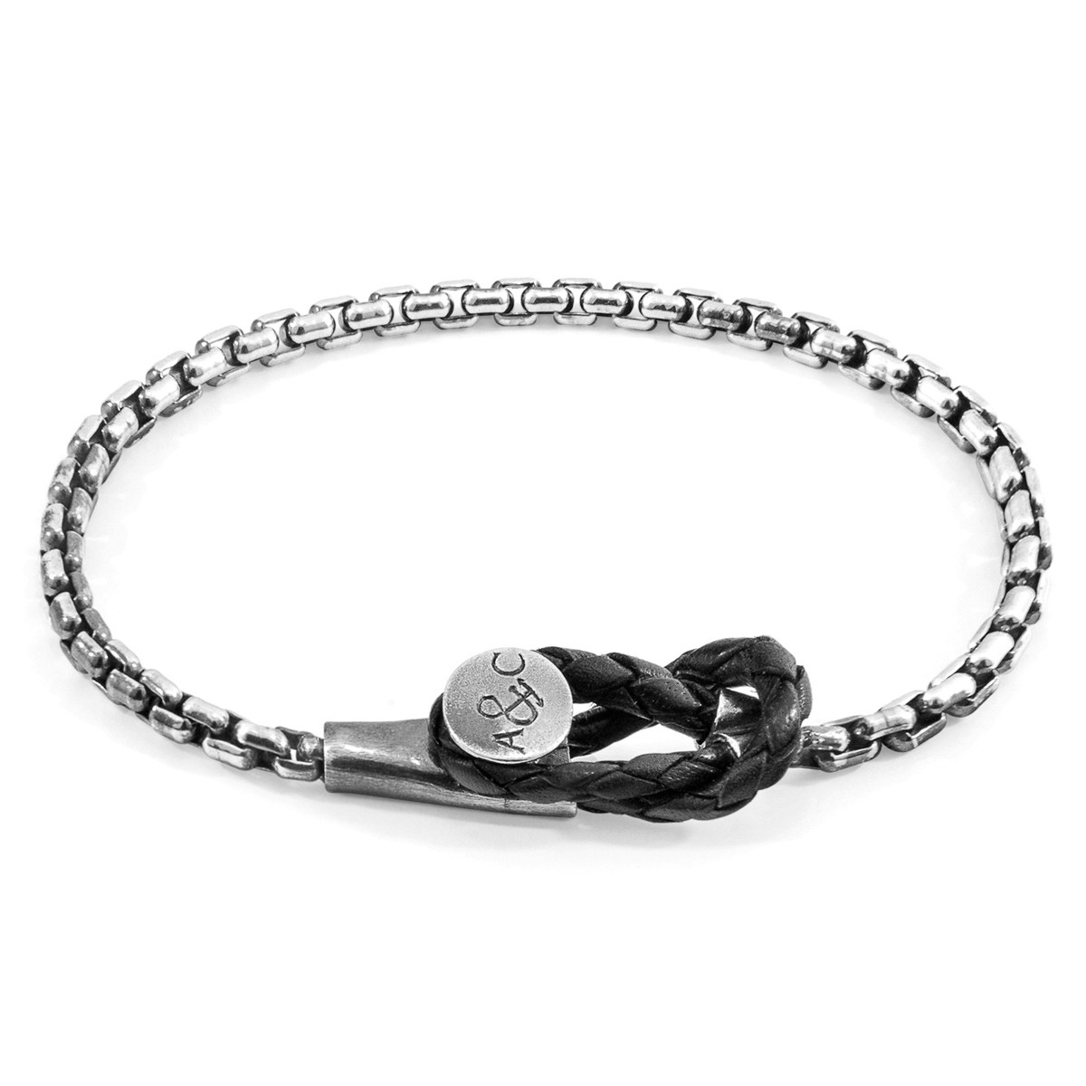 Dundee Mooring Silver Chain Bracelet at ANCHOR and CREW