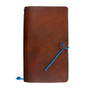 Anchor & Crew Brown Medium Travellers Leather and Blue Noir Rope Journal