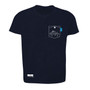 Anchor & Crew Oxford Blue Horizon Print Organic Cotton T-Shirt (Mens)