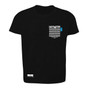 Anchor & Crew Noir Black Marker Print Organic Cotton T-Shirt (Mens)