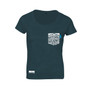 Anchor & Crew Steel Blue Digit Print Organic Cotton T-Shirt (Womens)