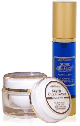 Super GHK Copper Peptide Serum or Cream