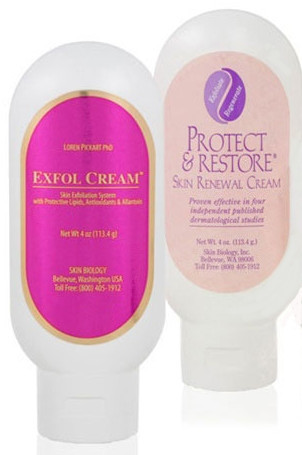 Skin Biology P & R w/ High Retinol and Exfol Cream Set
