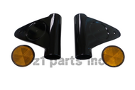 H2 750 Head Light Bracket - Fork Cover Set - 72-75