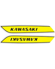 Sky Blue - Complete Decal Set Triple H1 500 Kawasaki