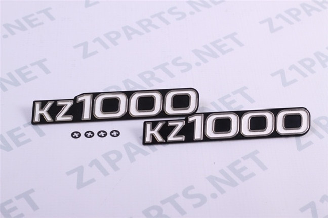 KZ1000 Side Cover Emblems - SET