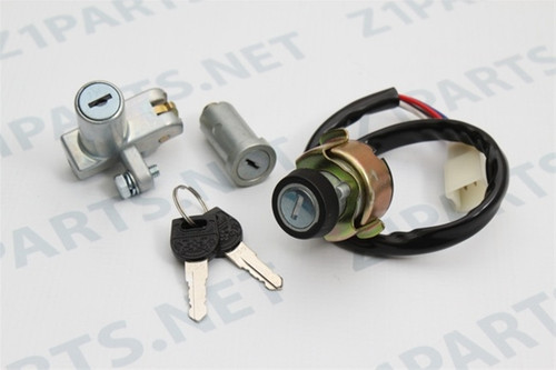 Ignition Switch - KZ1000 - Steering Lock, & Seat Lock Set