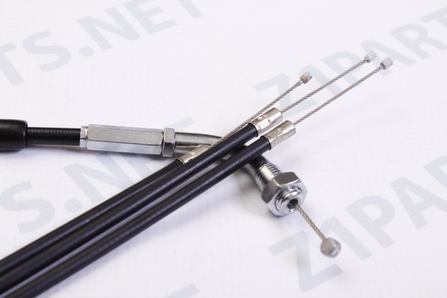 Kawasaki H2750 Triple choke cable stainless