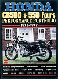 Honda CB500 & CB550 Fours / Performance Portfolio