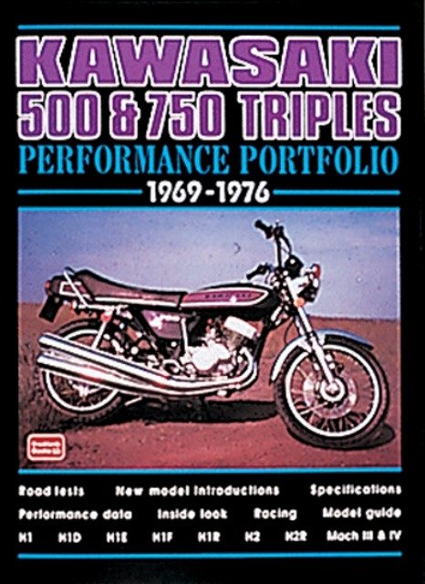 Book 1969-1976 Kawasaki Triples Performance | H1 500, H2 750, H1R, H2R
