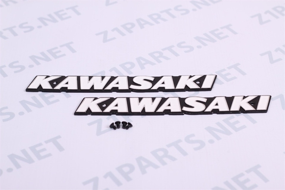 KAWASAKI GA2-90SS-G1-M11-J1-J1T-D1-B1-F1-F2 EMBLEM FUEL TANK REPRO RASIN