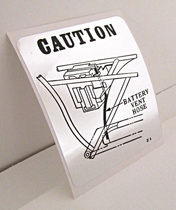 Z1 900 | CAUTION warning Decal
