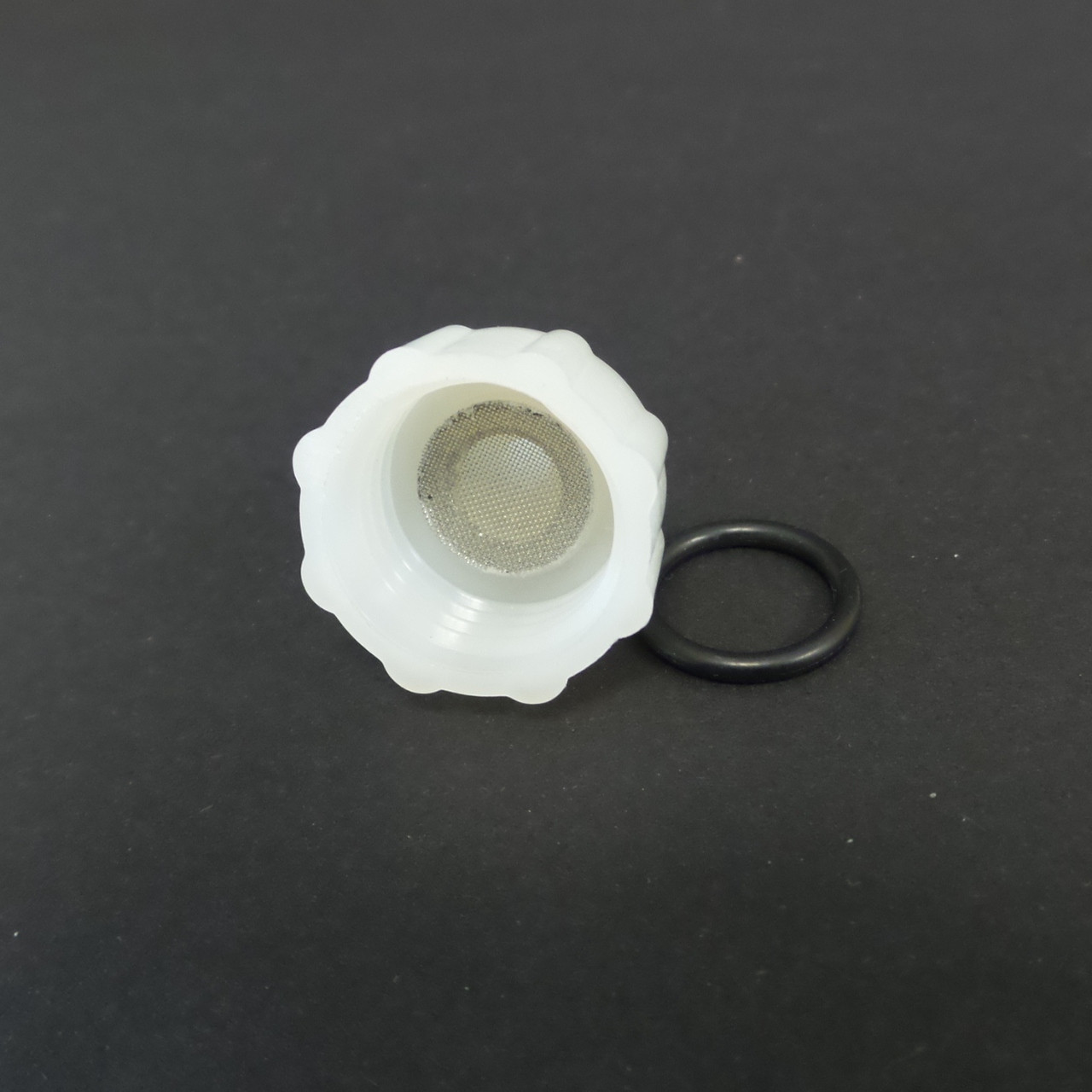 H1,H2,Z1 Oil Tank Filter Lower Cap w/ O ring (White) - Z1 Parts Inc