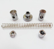Kawasaki Rear Brake Pedal Rod Hardware Kit - Z1 KZ (Zinc