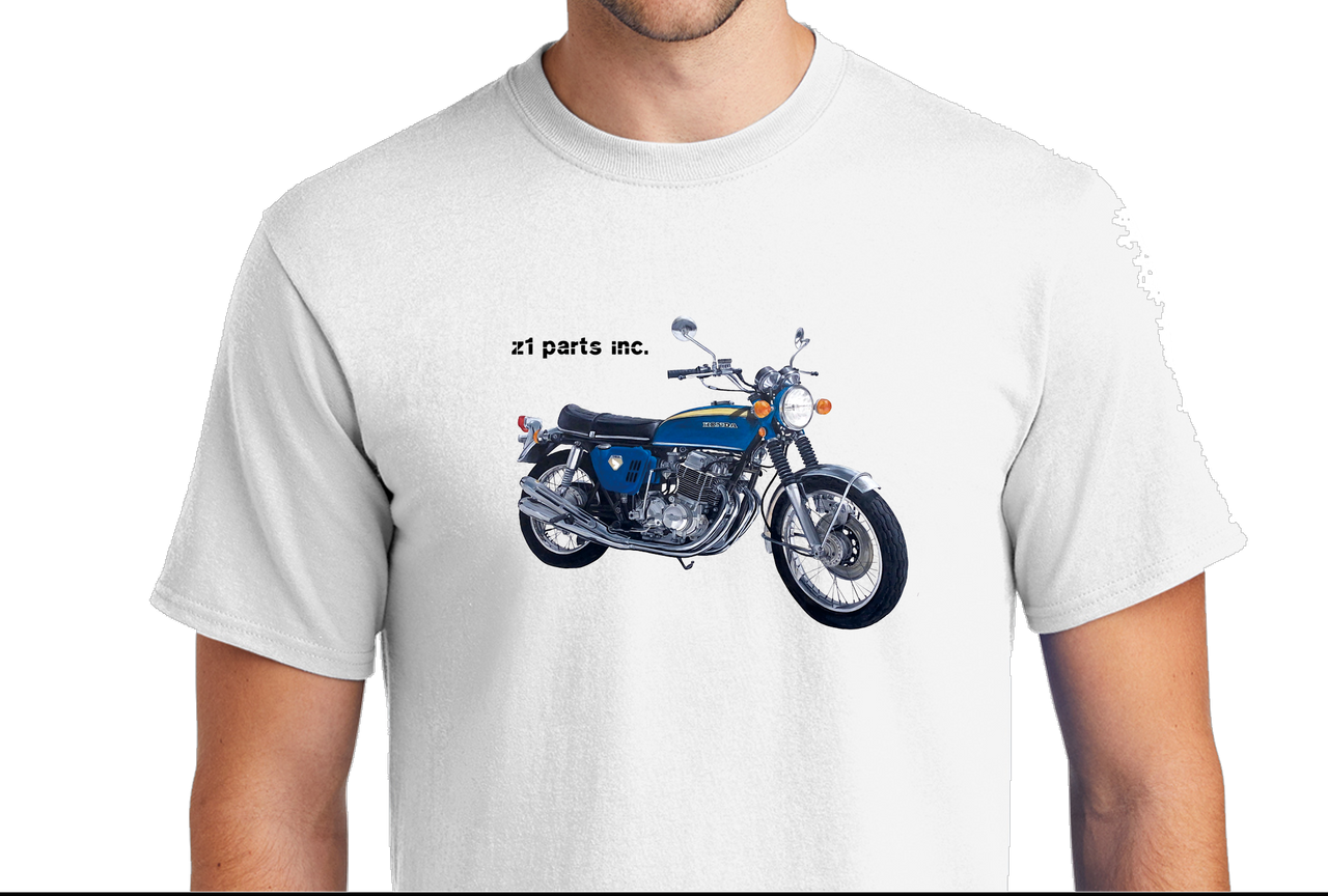 Honda CB750 Custom T-shirt - Z1 Parts Inc