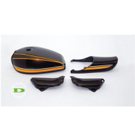 DOREMI BODY SET - Painted as 1974 Z1 900 Green & Yellow fits Z750D1/Z1000A1
