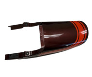 Kawasaki 1973-1975 Z1 900 Tail Section Original Repainted Red