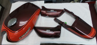 REPAINTED KAWASAKI OEM 1973 Z1 900 BODY KIT SET - TANK, TAIL AND SIDE COVERS