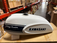 Share Kawasaki H1 Mach III 500 Original Fuel tank 69-70 Early Tank w/ gas cap signed