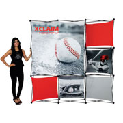 Xclaim™ Fabric Popup Displays