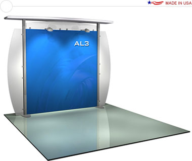 Alumalite Classic 10′ Trade Show Booth - AL3