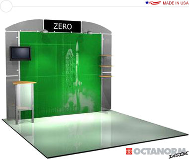 Alumalite Zero™ • AZ4 10′ Trade Show Booth