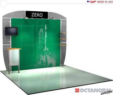 Alumalite Zero™ • AZ5 10′ Trade Show Booth