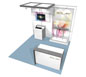 Solar A · 10′ × 10′ Inline Trade Show Booth