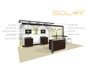 Solar A · 10′ × 20′ Inline Trade Show Booth