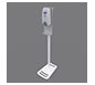Stand Tough™ MOD-9001 Hand Sanitizer Stand · Right Angle View
