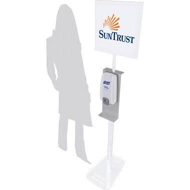 Stand Tough™ MOD-9002 Hand Sanitizer Stand