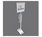 Stand Tough™ MOD-9002 Hand Sanitizer Stand · Back View