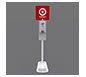 Stand Tough™ MOD-9003 Hand Sanitizer Stand · Front View