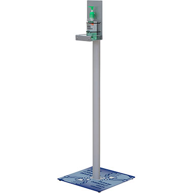 Hand Sanitizer Stand w/ Base Graphic