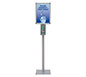 Deluxe Hand Sanitizer Stand w/ Graphic (not included) · Front View