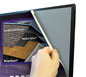 Graphics are easily applied with Velcro® fasteners