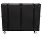 Floor Display Hard Case w/ Wheels · Bottom of Case