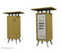 ECO-1C Sustainable Pedestal w/ Optional Graphic Upgrade (Sold Separately)
