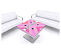 InCharg™ Wireless Charging Coffee Table · MOD-1456 (Square) w/ Optional Adhesive Graphic & RGB Perimeter Lights